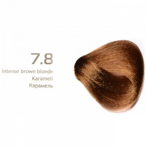 NA 7.8 карамель крем-краска для волос с кератином «Non Ammonia» 100мл