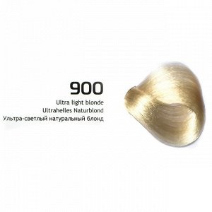NA 900 ультра-светл.натурал.блонд крем-краска для волос с кератином «Non Ammonia»100мл