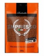 Кофе &quot;IMPRESSO&quot; Ristretto 100гр дой-пак раств.