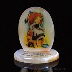 Оберег из селенита