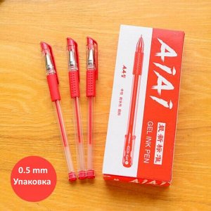 Гелевая ручка красная (упаковка)
