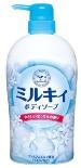 Увлажняющее молочное жидкое мыло для тела (аромат цветочного мыла) "Milky Body Soap" (дозатор) 550 мл/12
