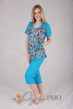 Дачный женский костюм большого размера