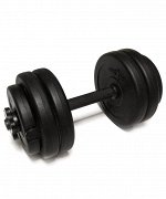 Гантель разборная  STAR FIT  6,5 кг, пластиковая (1 шт.)