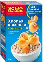 ХЛОПЬЯ ОВСЯНЫЕ С КУРАГОЙ