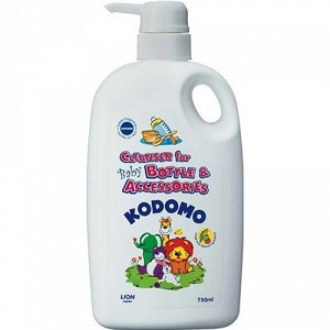 LION/ "Кодомо" Жидкость для мытья бутылок и сосок (0+) 750мл /Таиланд
