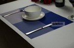 Салфетка PVC 3 цвета синяя. 2 штуки.