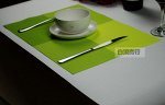 Л27 Салфетка PVC 3 цвета трава. 2 штуки.