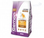 Gemon Dog Medium корм для взрослых собак средних пород с курицей 15 кг
