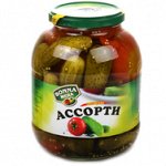 Ассорти (огурцы-томаты) 1415 мл