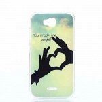 Чехол силиконовый с рисунком Samsung Galaxy