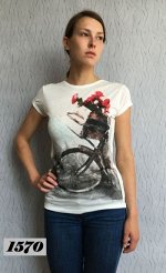 Футболка ж.HMK  1570 молочный