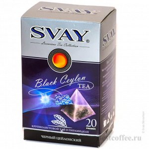 Чай Мировая классика — цейлонский черный чай. SVAY Black Ceylon отличает мягкий, но насыщенный вкус высокогорного букета, изящно подчеркнутый нотами чернослива. Золотистый настой этого чая, словно зер