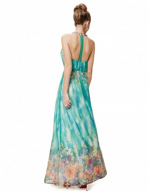 Шикарное платье с цветочным принтом