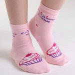 Носки детские &quot;Collorista&quot; Сладкие ножки 3-7 л.(12 см) 95% хлопок, 5% эластан 1021813
