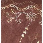 Антимоскитная сетка на дверь на магнитах с выбитым рисунком, 1 шт