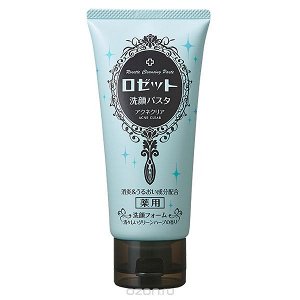 535578 "ROSETTE" "Acne Clear" Пенка для умывания против акне и микровоспалений с морскими грязями и марокканской глиной, 120 гр. 1/48