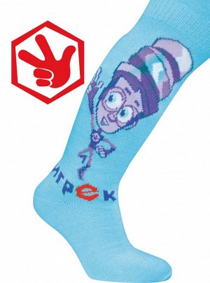 Колготки Хлопок 80%, ПА 15%, Эластан 5%. Гладь, компьютерный рисунок. Цвета: ассорти Колготки коллекции ФикСики