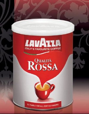 Кофе Lavazza Rossa 250 гр в банке