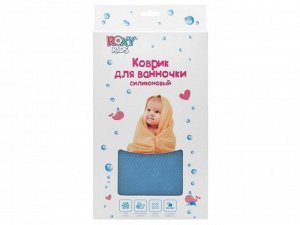 ROXY-KIDS - Антискользящий силиконовый  коврик для детской ванночки 42х25 см