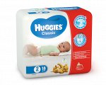 Подгузники Хаггис Классик Small Pack 2 (3-6кг) 18шт