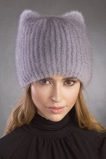 Женская шапка меховая