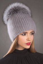 Женская шапка меховая