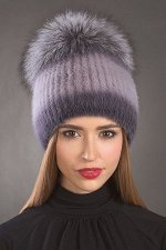 Женская шапка меховая