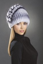 Женская шапка меховая