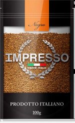 Кофе &quot;IMPRESSO&quot; Negro 100гр дой-пак раств.