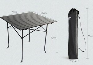 Стол Стол с отверстием под зонт
Стол 75 х 75 см, высота 70 см
Вес 4,5 кг, Нагрузка до 50 кг