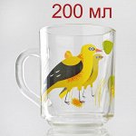 Кружка 200 мл зеленый чай Иволга