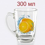 Кружка 300 мл капучино Лимон