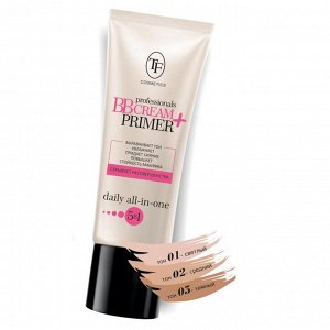 Триумф Крем тон увлаж и основа п/мак ВВ Cream+Primer 02 сред
