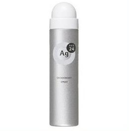 "SHISEIDO" "Ag DEO24" Спрей дезодорант-антиперспирант с ионами серебра без запаха, 40 г, 1/36