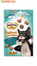 Мнямс Рыбный фестиваль для кошек (лосось, креветки, форель) 50 г
