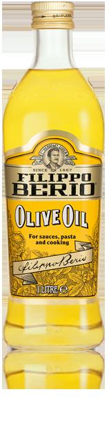 Масло оливк. рафинир. olive oil, ст/б, 1 л, filippo berio