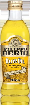 Масло оливк. рафинир. olive oil, ст/б,0,5 л, filippo berio