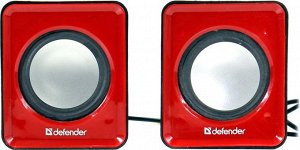 Колонки SPK 2.0 Defender 22 Red USB (2х2.5W RMS), box-100 65502