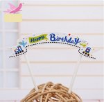 Надпись &quot;Happy Birthday&quot; на шпажках