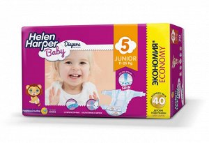 Helen Harper Детские подгузники Baby размер 5. Junior (11-25 кг) 40 шт.