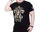 футболка  черная