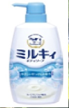 Молочное увлажняющее 
жидкое мыло для тела с ароматом 
цветочного мыла «Milky Body Soap» (дозатор) 550 мл/12