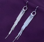 Серьги из стерлингового серебра
