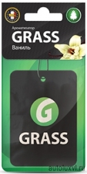 Картонный ароматизатор GRASS (ваниль) ST-0404, шт
