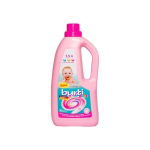 BURTI Универсальное жидкое средство для стирки детского белья Burty liquid Baby 1,5 л