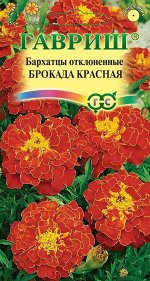 Бархатцы откл. Брокада красная (Тагетес) 0,3 г