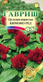Целозия Кимоно Ред перистая 10 шт.* Саката серия Элитная клумба