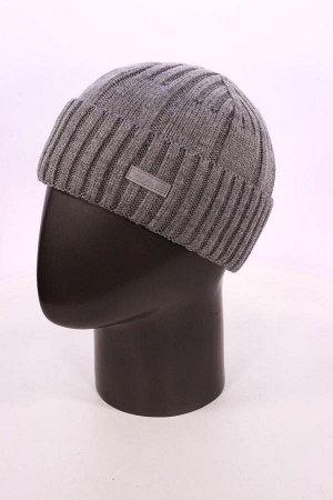 серый Состав:	80% wool, 20% polyacrylic
Мужская теплая шапка по голове с крупной вязкой и широким, рельефным отворотом. Очень теплая модель для зимы.