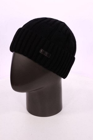 черный Состав:	80% wool, 20% polyacrylic
Мужская теплая шапка по голове с крупной вязкой и широким, рельефным отворотом. Очень теплая модель для зимы.